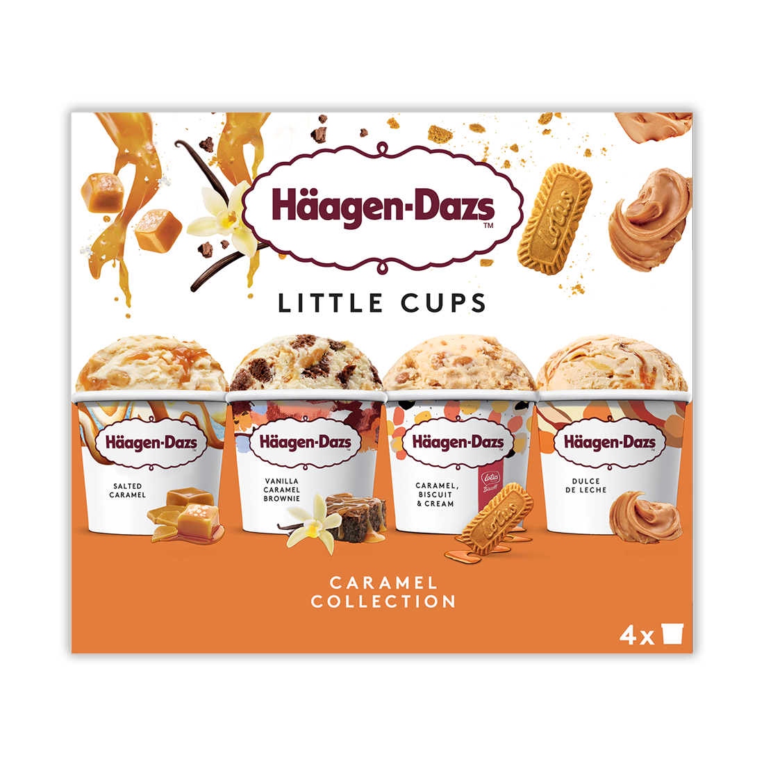 Little Cups Caramel Minicup Multipack